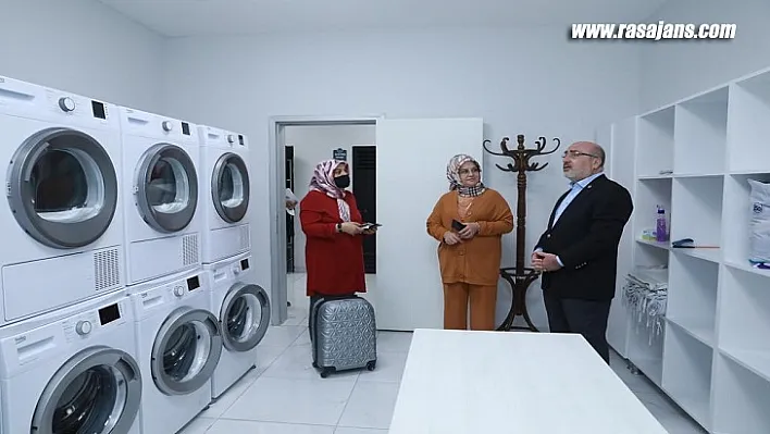 Kayü Rektöründen Başkan Büyükkılıç'a Çamaşır Yıkama Merkezi Teşekkürü