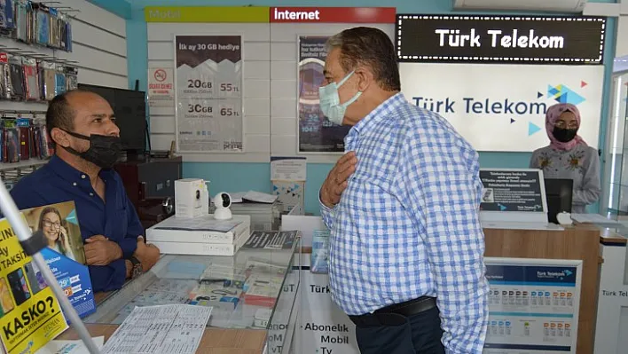 Keskin'den esnaf ve oda ziyaretleri
