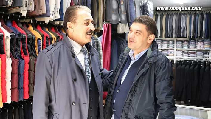 Keskin'den esnaf ziyareti