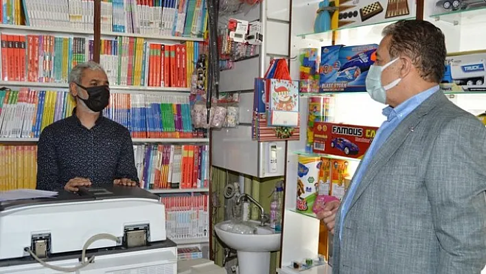 Keskin'den vatandaşlara çağrı Sağlığınız için okul alışverişinizi esnaftan yapın