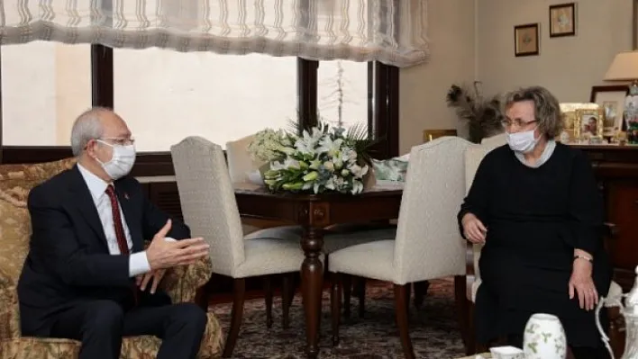 Kılıçdaroğlu, Seval Türkeş'i ziyaret etti