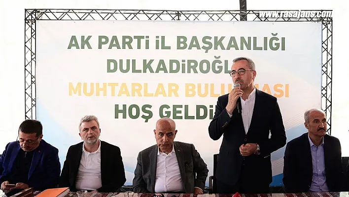 Kirişci Ve Güngör Muhtarlarla Bir Araya Geldi