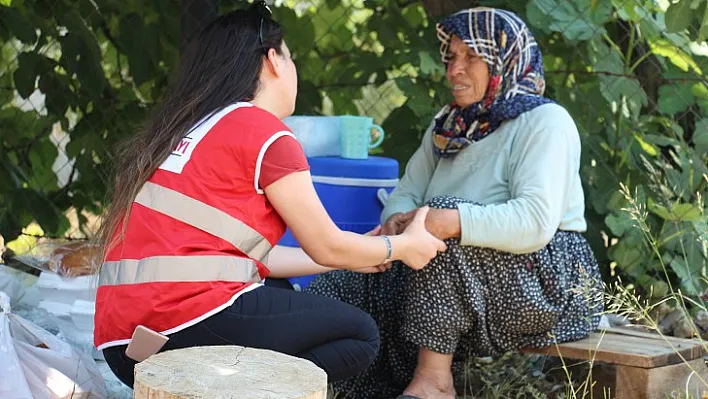 Kızılay Psikososyal Destek Çalışmalarına Da Başladı