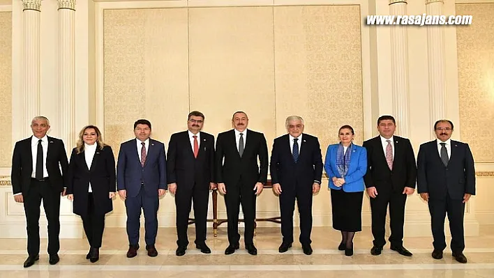 Konya Milletvekili Orhan Erdem Azerbaycan'da