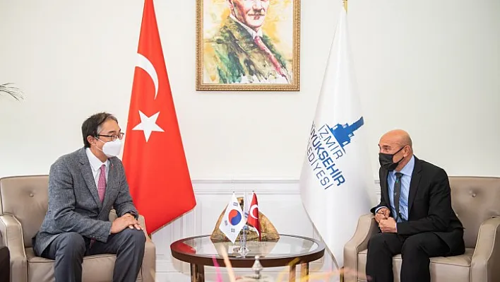 Kore'nin Ankara Büyükelçisi Soyer'i ziyaret etti