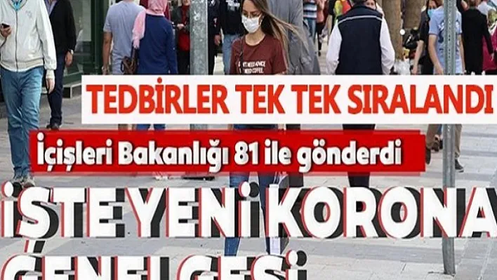 Korona kısıtlamaları Cuma günü başlıyor