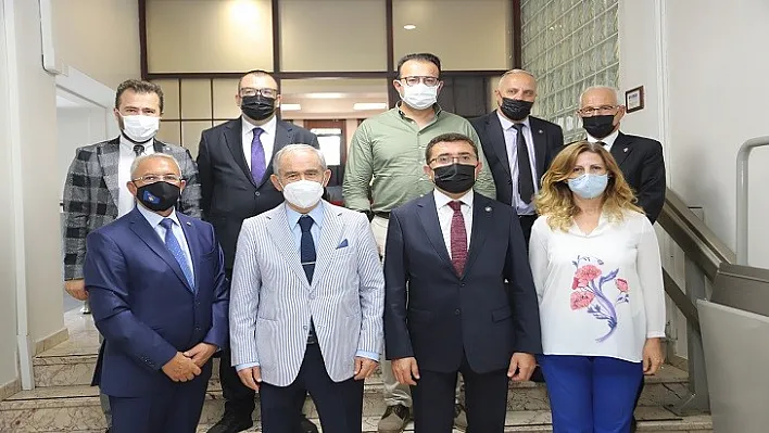 Kosova Prizren Baro Başkanından Büyükerşen'e Ziyaret