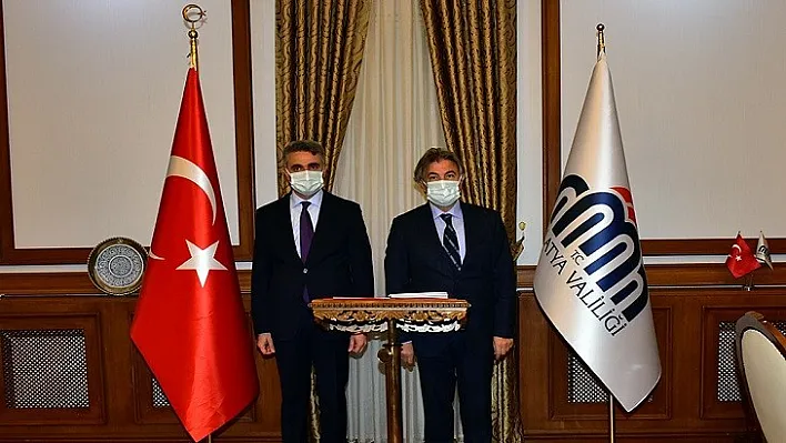 Kültür Ve Turizm Bakan Yardımcısı Demircan, Vali Baruş'u Ziyaret Etti