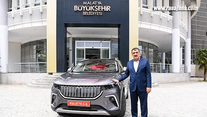 Malatya Büyükşehir Belediyesi'nin Makam Aracı TOGG Teslim Alındı