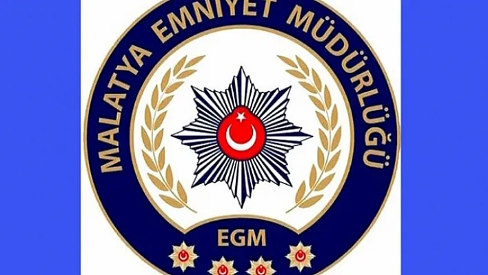 Malatya'da Haftalık Asayiş Raporu!