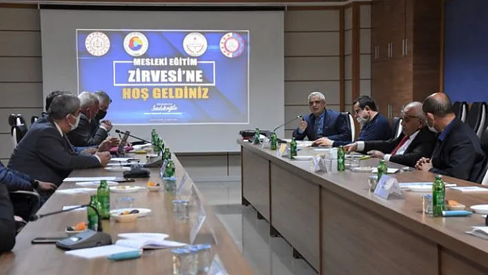 Malatya'da Mesleki Eğitim Çalıştayı düzenlenecek