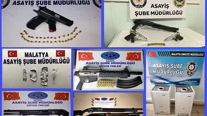 Malatya'da Meydana Gelen Asayiş Olayları