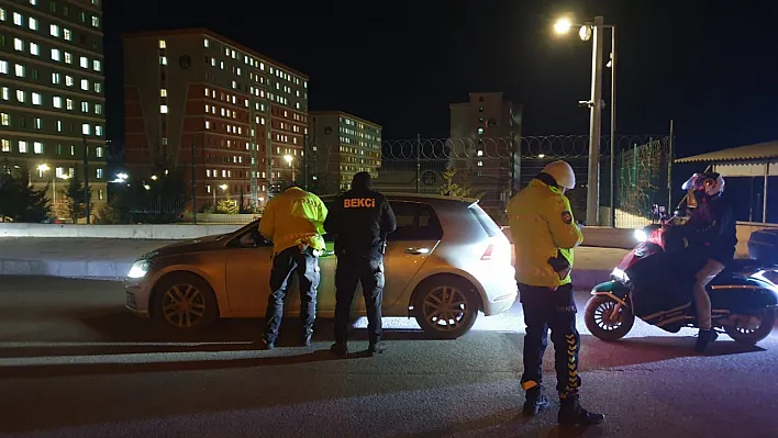 Malatya'da Polis Denetimlerinden Kaçış Yok!