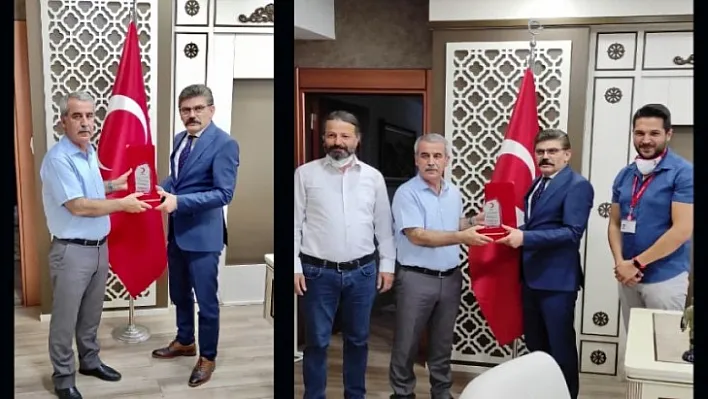 Malatya Kızılay Şubesinden İl Emniyet Müdürü Ercan Dağdeviren'e Ziyaret