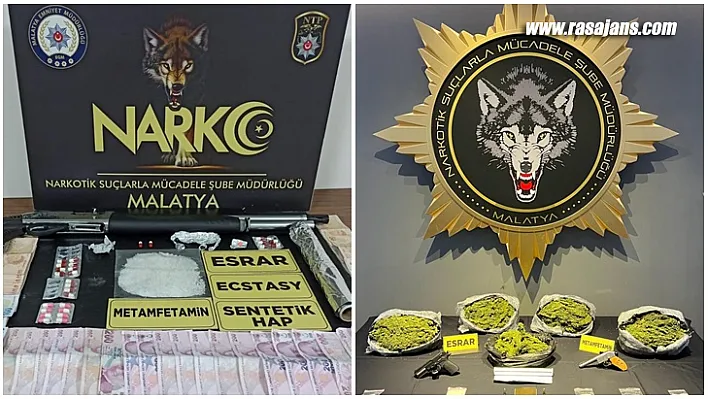 Malatya Merkezli Uyuşturucu Operasyonu