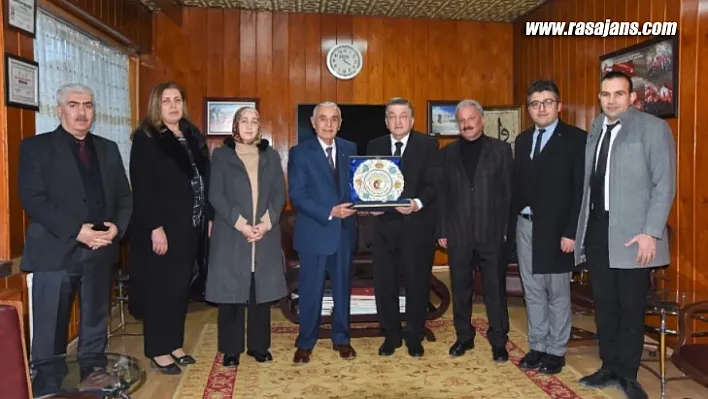 Malatya Tabip Odası Yönetiminden Başkan Evren'e Ziyaret