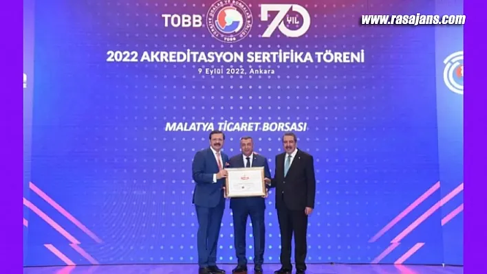 Malatya Ticaret Borsasından Bir Başarı Daha