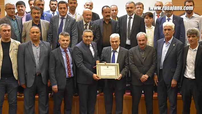 Malatya TSO tarafından Prof. Dr. Sezai Yılmaz'a Şeref Üyeliği unvanı verildi