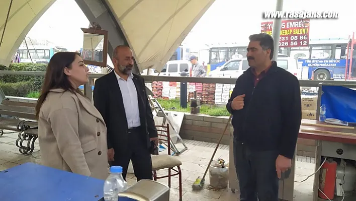 Mamur, Esnafları Ziyaret Ederek Sorunlarını Dinledi