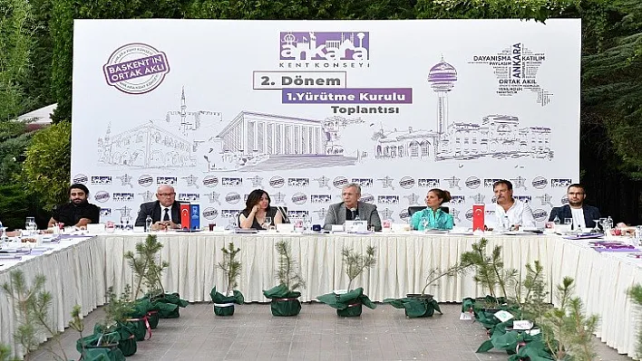 Mansur Yavaş Ankara Kent Konseyi 2. Dönem Yürütme Toplantısına Katıldı