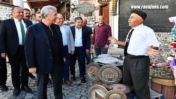 Mansur Yavaş Esnaf Buluşmalarına Kale Bölgesi İle Devam Etti