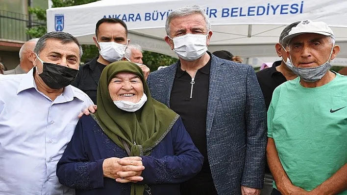 Mansur Yavaş Solfasol Ve Yeşilöz'de Vatandaşlarla Buluştu, Sorunları Yerinde Dinledi