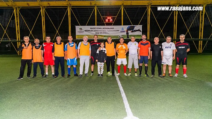 Maski Birimler Arası Futbol Turnuvası Başladı
