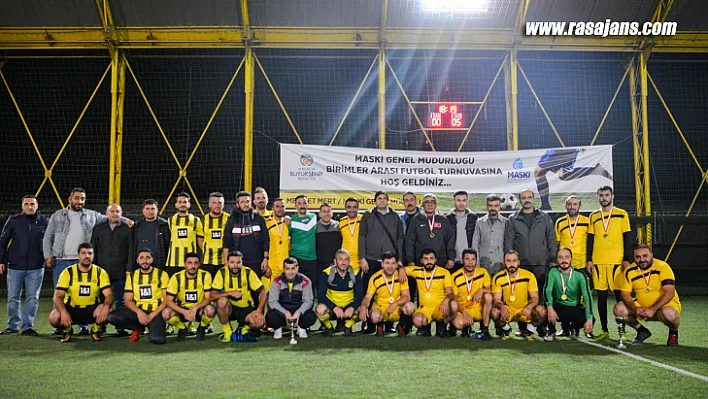 Maski 'Birimler Arası Futbol Turnuvası' Sona Erdi