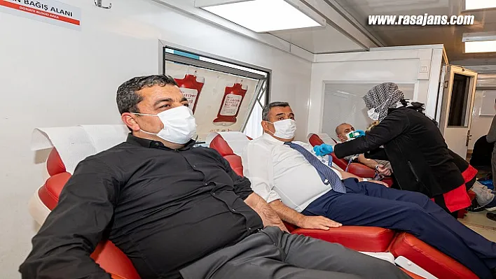 Maski'den Kızılay'a Kan Desteği