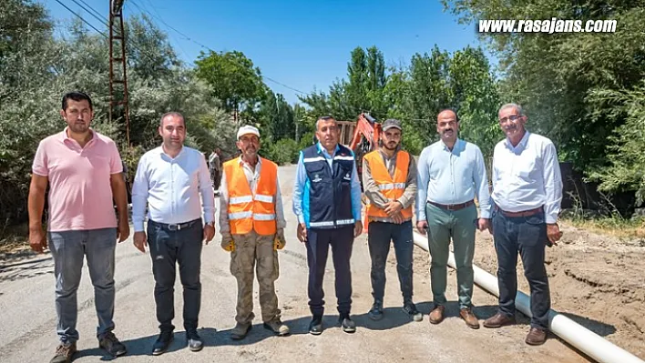 Maski, İçme Suyu Çalışmalarına Devam Ediyor