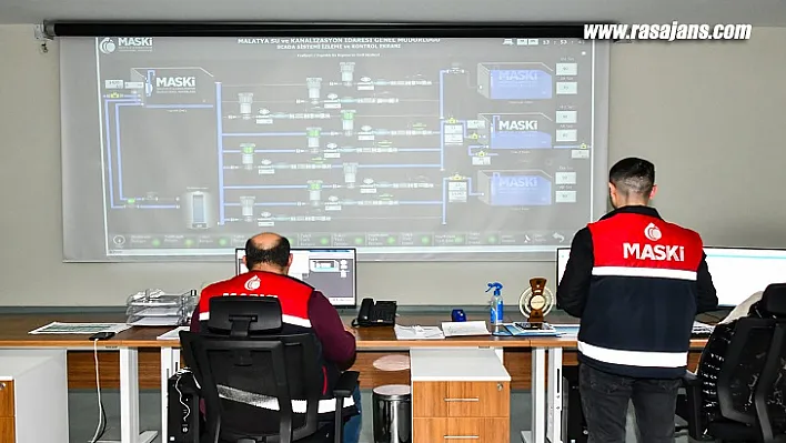 MASKİ, SCADA Sistemi İle Suları Anlık İzliyor