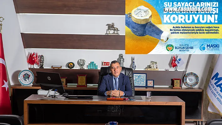 MASKİ Uyardı! Su Sayaçlarınızı Soğuktan Koruyun