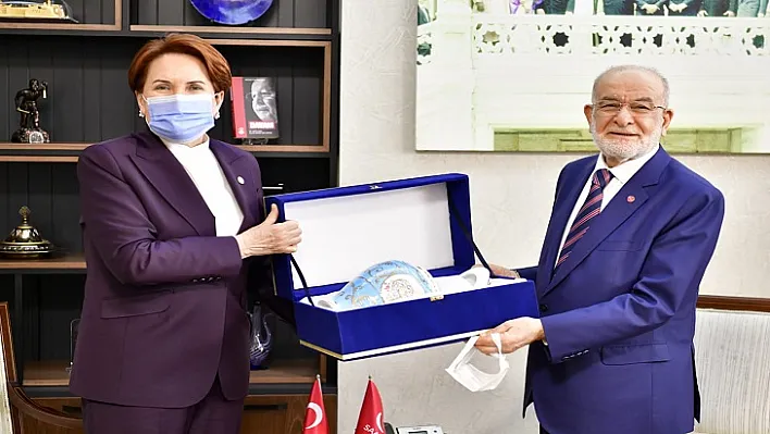 Meral Akşener'den, Temel Karamollaoğlu'na Ziyaret