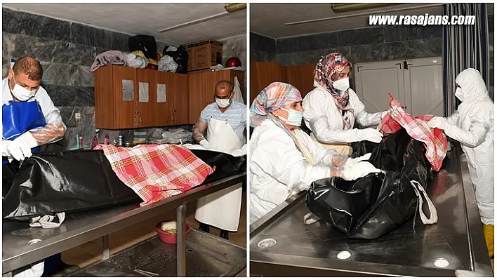 Mersin Büyükşehir'den Defin Tatbikatı