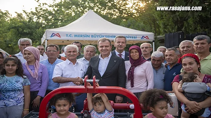 Mersin Büyükşehir'den Üreticiye Çok Yönlü Destek