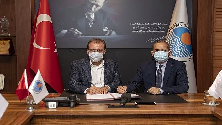 Mersin Büyükşehir İle Çka Arasında 2 Protokol İmzalandı
