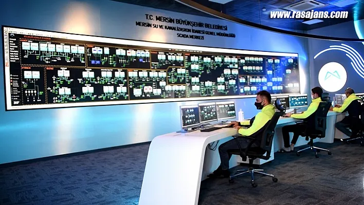 MESKİ, SCADA Merkezi İle Suya Sahip Çıkmaya Devam Ediyor
