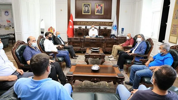 Mgc'den Başkan Güder'e İstişare Ziyareti