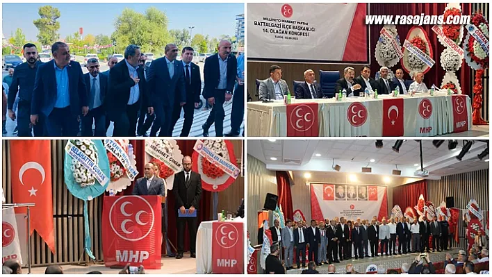 MHP Battalgazi İlçe Başkanı İlhan Güven Tazeledi