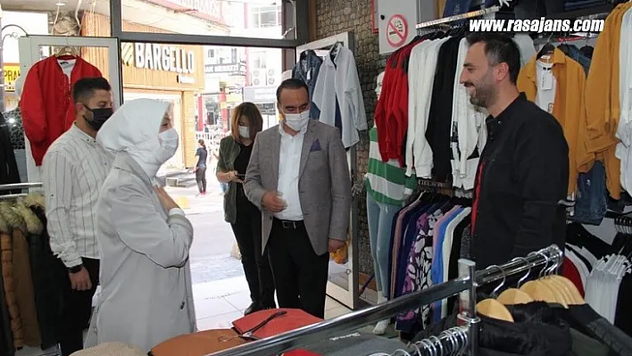 Milletvekili Çalık'tan Nasuhi Caddesi Esnaflarına Ziyaret