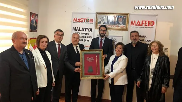 Milletvekili Karaduman'dan Ankara Pütürgeliler Derneğine Ziyaret