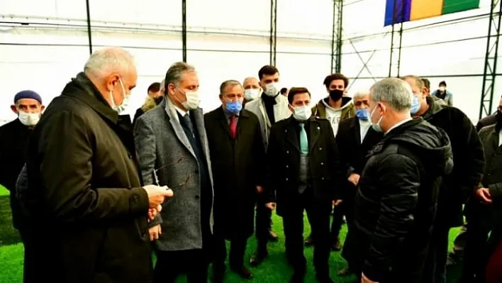 Milletvekilleri Yeşiltepe'de ki Sosyal, Kültürel ve Sportif Yatırımları İnceledi
