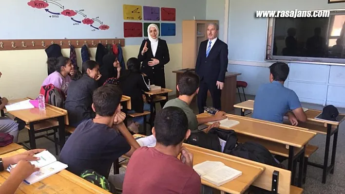 Milli Eğitim Müdürü Özdemir Pütürge İlçesine Ziyarette