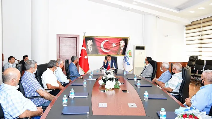 Minibüsçü Ve Servisçilerden Başkan Gürkan'a Teşekkür Ziyareti