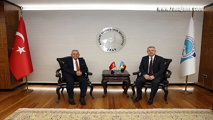 Moldova Ankara Büyükelçisi'nden Başkan Büyükkılıç'a Ziyaret