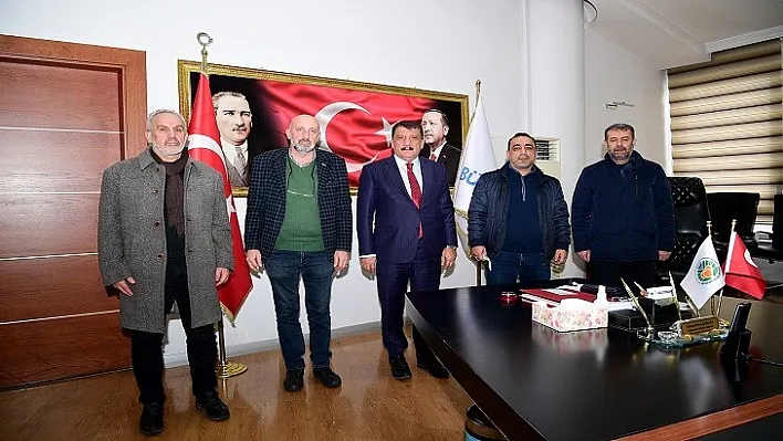 MTGC' Den Başkan Gürkan'a Ziyaret
