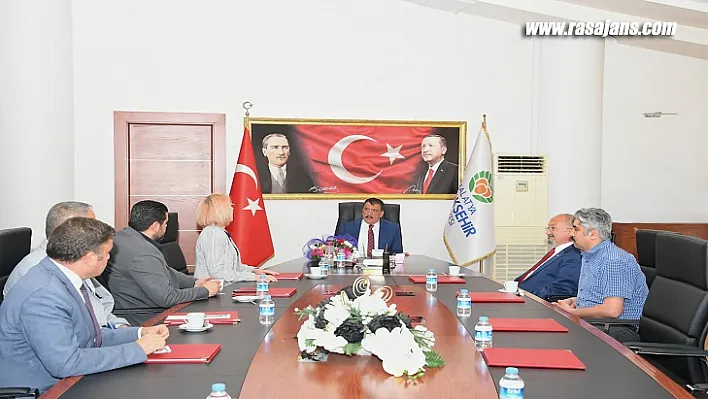 MTSO Sigortacılık Meslek Komitesinden Başkan Gürkan'a Ziyaret