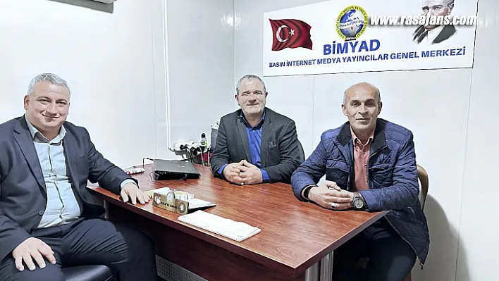 Muhtar Adayı Özdemir BİMYAD'ı Ziyaret Etti