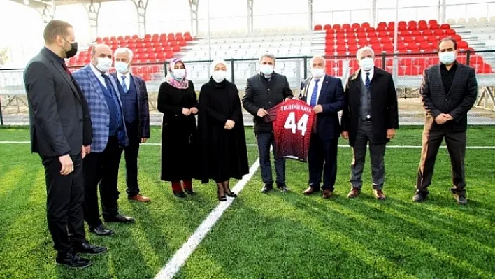 Mv. Çalık ve Başkan Güder, Gençlik Yatırımını İnceledi