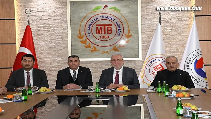 Mv. Kahtalı'dan Malatya Ticaret Borsasına Ziyaret